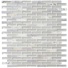 GT Glass Wall Tiles White Diamond J603