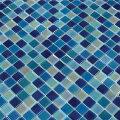 MSI Iridescent Blue 12 in. x 12 in. x 8mm Glass Mesh-Mounted Mosaic Tile (10 sq. ft. / case)