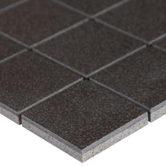 MSI Optima Graphite 12 in. x 12 in. x 10mm Matte Porcelain Mesh-Mounted Mosaic Tile (11 sq. ft. / case)