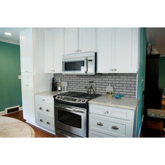 MSI Metallic Gray Bevel Subway 2x6 Glass Mesh-Mounted Mosaic Wall Tile