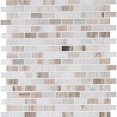MSI Palisandro Mini Brick Polished Marble Mosaic Tile (10 sq. ft. / case) - Tenedos