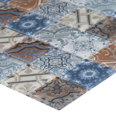 MSI Pasadena Encaustic 12 in. x 12 in. x 6 mm Glass Mesh-Mounted Mosaic Wall Tile