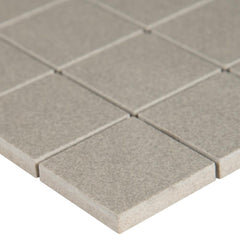 MSI Optima Grey 12 in. x 12 in. x 10mm Matte Porcelain Mesh-Mounted Mosaic Tile (11 sq. ft. / case)