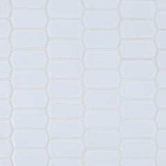 MSI Retro Picket Bianco Porcelain Mesh-Mounted Mosaic Tile