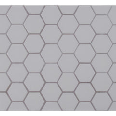 MSI Retro Hexo Gray 12.6 in. x 11.02 in. x 6mm Porcelain Mesh-Mounted Mosaic Tile