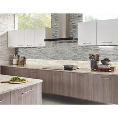 MSI Savoy Interlocking Glass Mosaic Wall Tile ( Box of 10 Sheets)