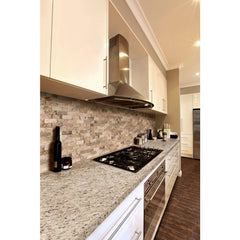 MSI Scabas Split Face 11.4 in. x 10.8 in. x 8mm Travertine Mesh-Mounted Mosaic Wall Tile