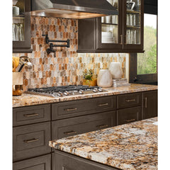 MSI Taos Picket Glass Mesh-Mounted Mosaic Tile (Box of 10 Sheets)