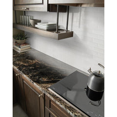 MSI Whisper White Beveled 2x6 Ceramic Mesh-Mounted Mosaic Wall Tile (10 sq. ft. / case)