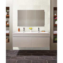 MSI White Glossy Hexagon 2 in. Porcelain Mesh-Mounted Mosaic Floor Wall Tile (Box of 15 Sheets/14.4 sq.ft)