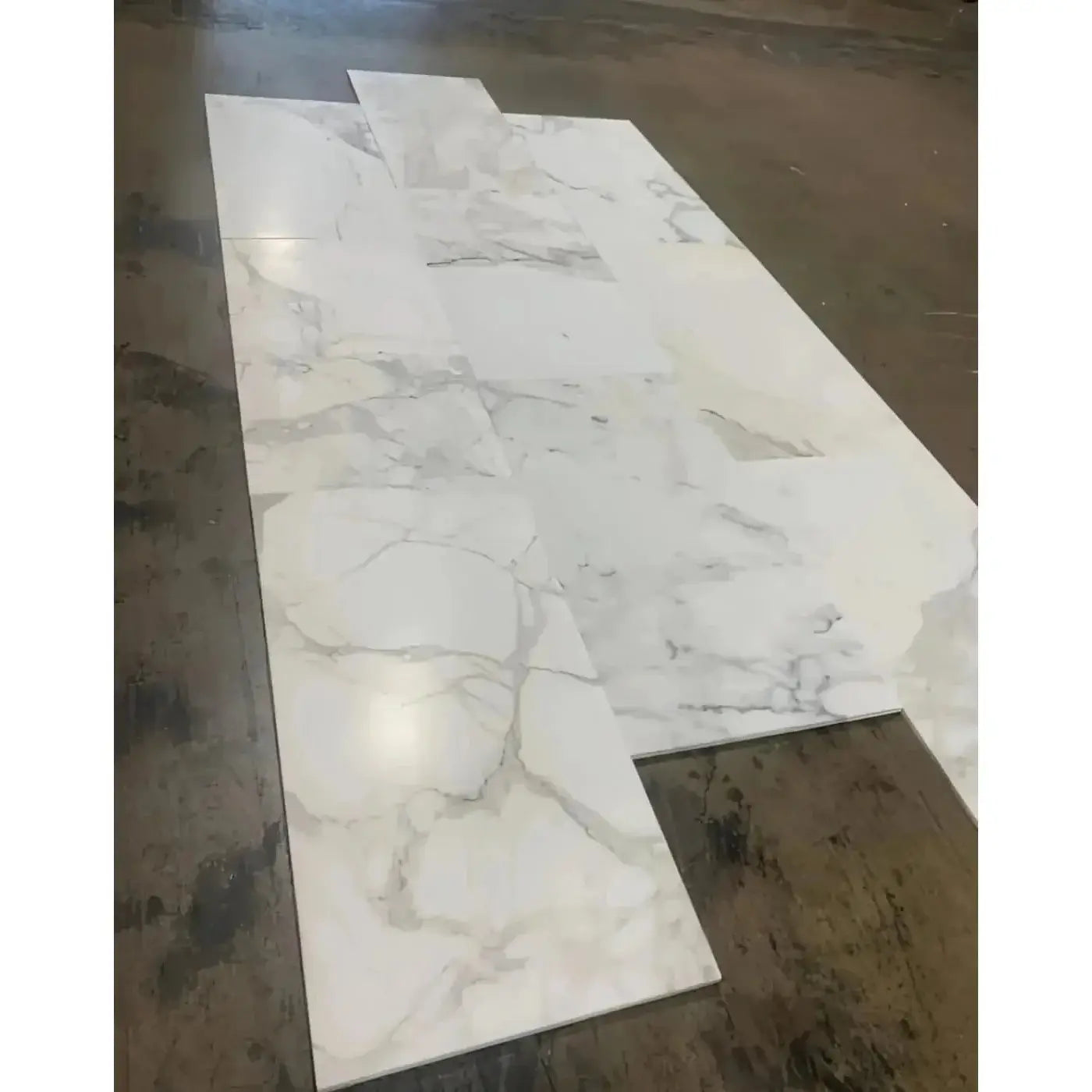 18x36 Calacatta Gold Italian Marble Tile Honed (Matte)