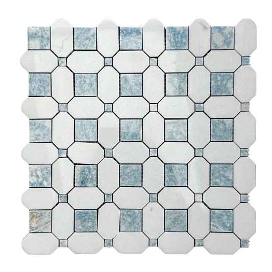 Tenedos Azra Polished Marble Floor and Wall Tile- 1 piece
