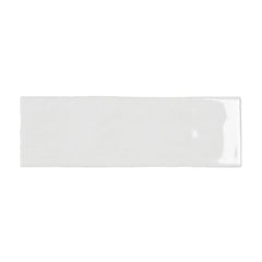 Tenedos HTC184 Ceramic Subway Wall Tile Handmade Look Glossy Glaze for Backsplash Kitchen, Bathroom Shower, Accent Wall (1, Luminous Pearl)