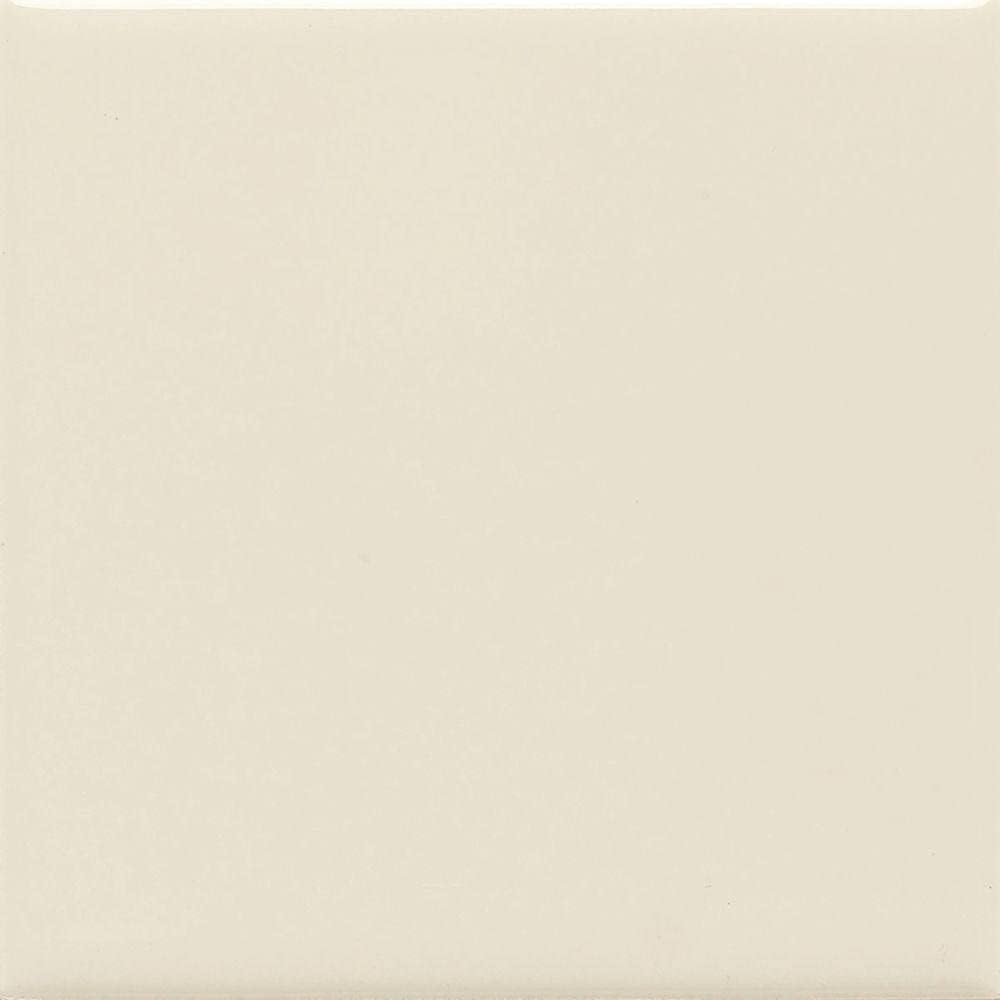 4x4 Almond Ceramic Tile-Box of 10 pcs