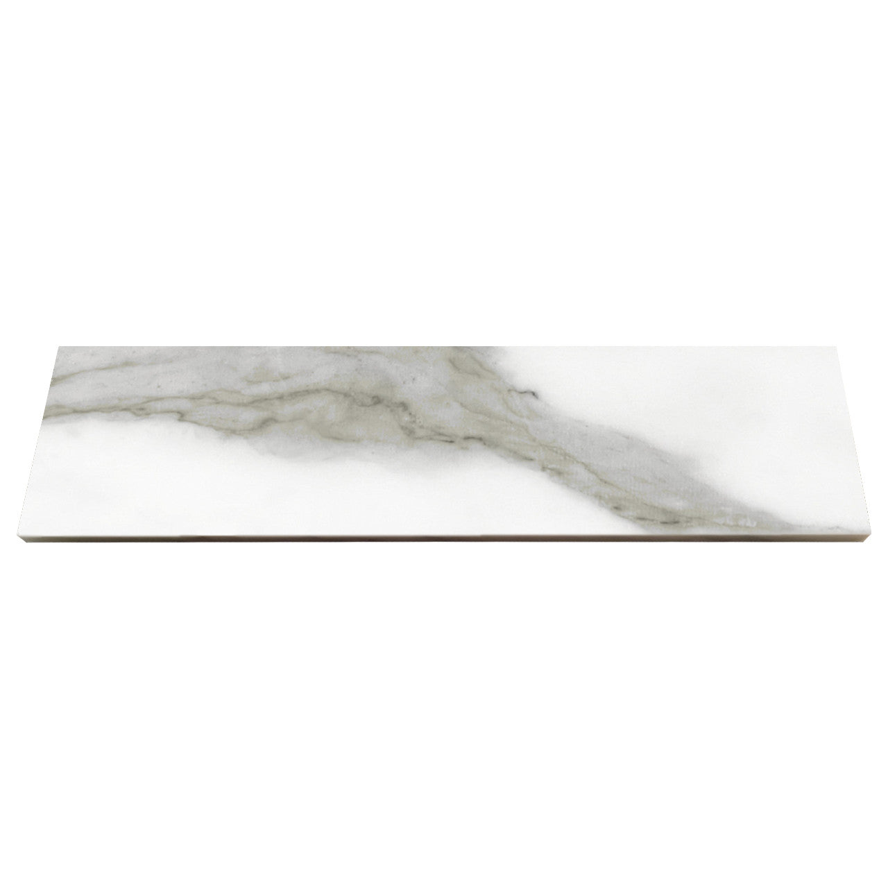 3x12 Calacatta Gold Italian Marble Subway Tile Honed (Matte)