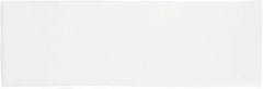Tenedos HTCFD 2x6 Glossy White Porcelain Wall Tile, High Gloss Finish, Pressed Edge, Bathroom Floor & Shower Wall Suitable, Indoor Outdoor Use – Box of 66 Pieces