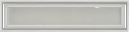 Tenedos HTCLW 3x12 Glossy Cloud Ceramic Subway Tile, Smooth Surface, Pressed Edge, Water-Resistant Wall Tile for Backsplash, Bathroom, Shower