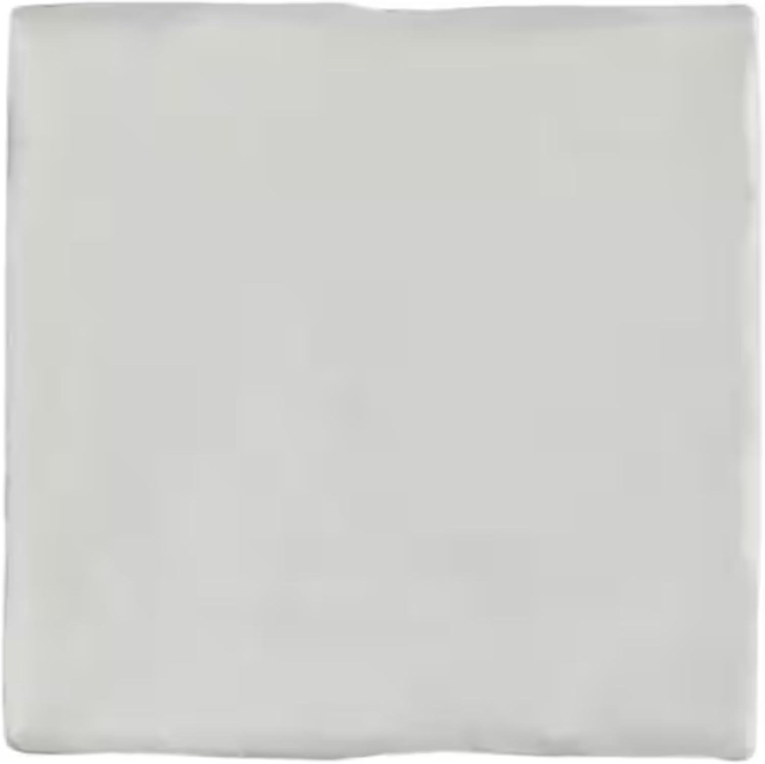 Tenedos 4x4 Inch HTCFD Premium Quality Matte Zellige Ceramic Tile with Subtle Shimmer | Handmade Look Moroccan Square Wall Tile for Kitchen Backsplash & Bathroom Wall