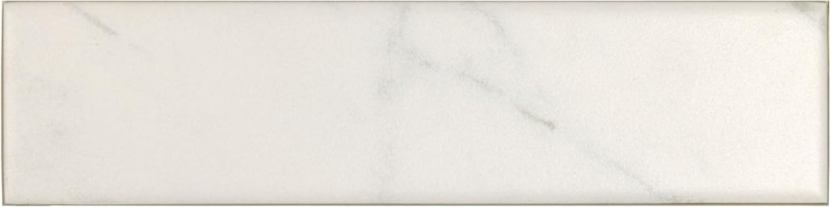 Tenedos HTCRC  Marble Look Matte Porcelain Tile – 3x12 Inch Subway Wall & Kitchen Backsplash