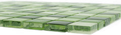 Forest Glint Square Tile – 1 Mesh Sheet for Interiors