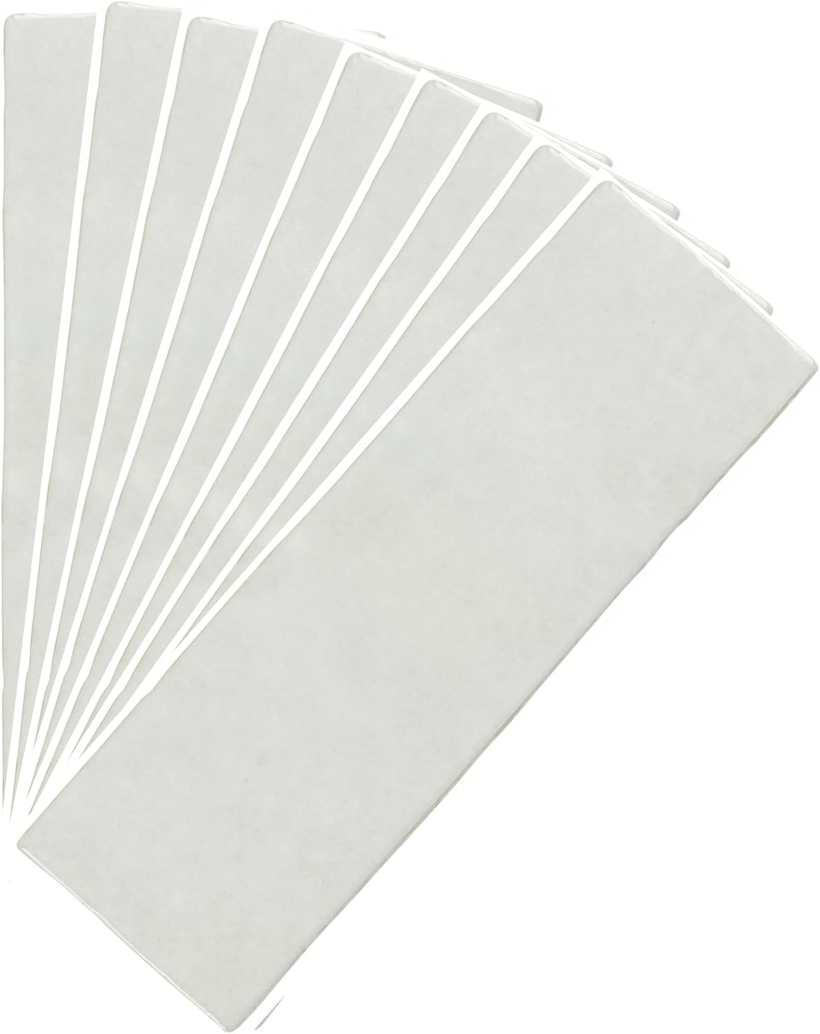Tenedos HTCFD 2.5x8 Glossy Handmade Look Ceramic Wall Tile – Spanish Zellige Style Subway Tile for Kitchen Backsplash, Bathroom, and Fireplace (1 Box, 38 Pieces, 5.32 Sqft Coverage)