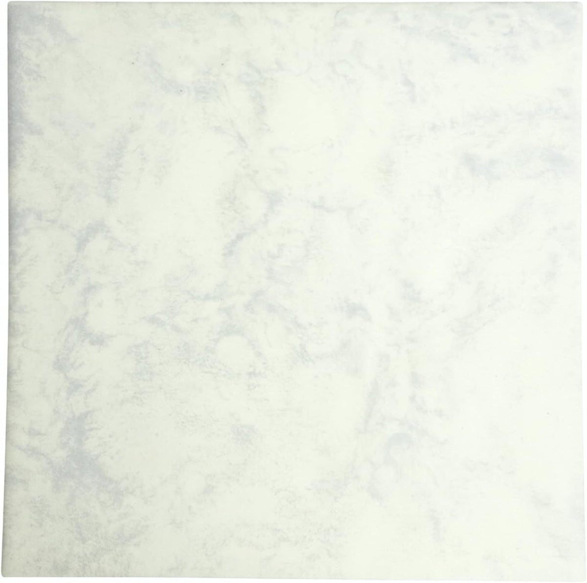 Tenedos HTCPW Soft Marble Look 6"x6" Porcelain Tile – White Gray Matte Stone-Style Wall & Backsplash Tile for Bathroom Kitchen Shower