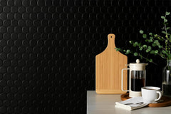 Tenedos 2" Matte Grande Penny Round Porcelain Mosaic Tile for Bathroom, Shower, Kitchen Backsplash, Wall, Floor, Café, Restaurant, Commercial