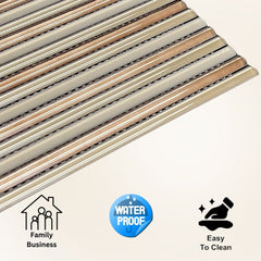 Tenedos Amber Ridge Glass Mosaic Tile