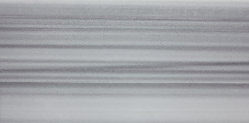 6x12 Marmara Equador Gray Zebra Polished Turkish Marble Floor Wall Tile 1 SQFT