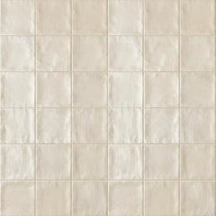 Tenedos Matte Porcelain Subway Zellige Look Tile – 4x4 Inches Wall and Floor, Backsplash for Kitchen, Bathroom, Shower,Fireplace Accent-for Restaurant Hotel Cafe Spa