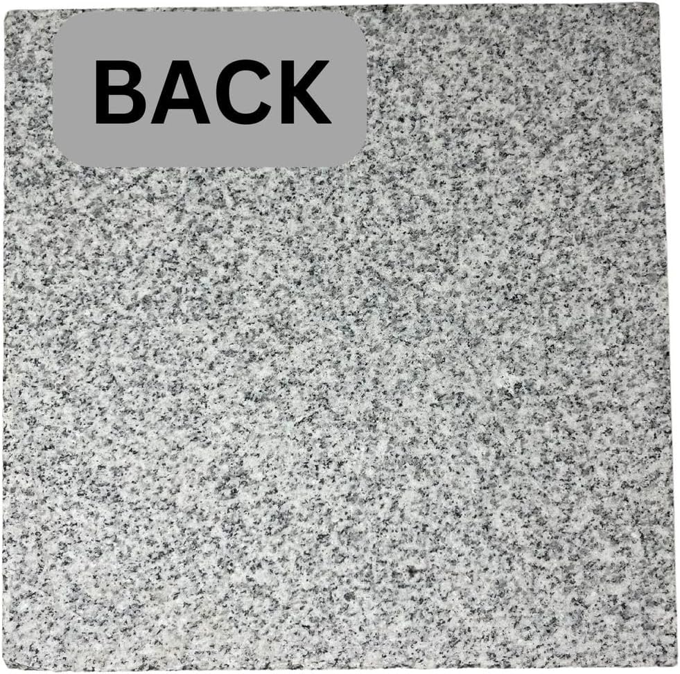 12x12 Polished Bianco Granite Tile (1 pcs)