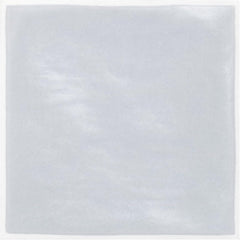 Tenedos 4x4 Inch HTCFD Premium Quality Matte Zellige Ceramic Tile with Subtle Shimmer | Handmade Look Moroccan Square Wall Tile for Kitchen Backsplash & Bathroom Wall