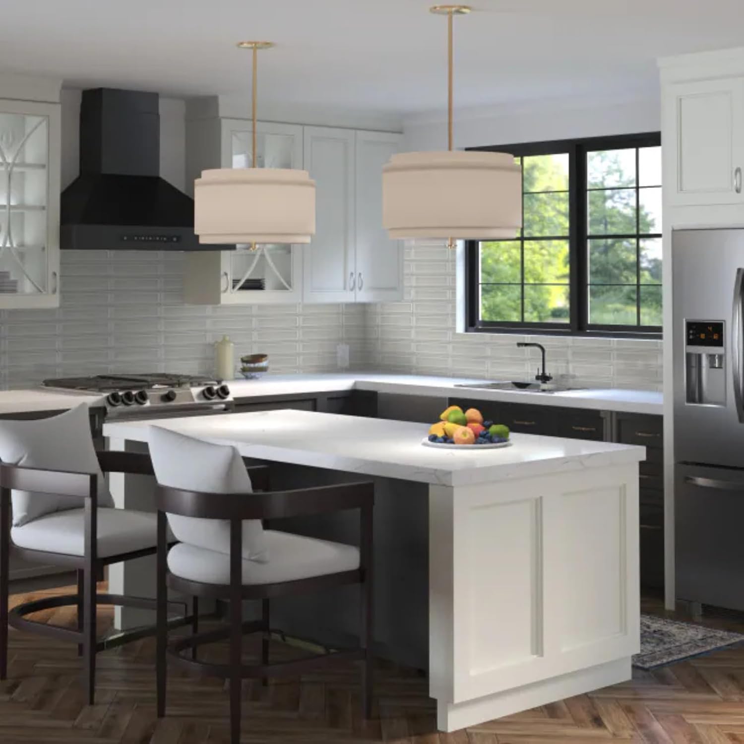 Tenedos HTCLW 3x12 Glossy Cloud Ceramic Subway Tile, Smooth Surface, Pressed Edge, Water-Resistant Wall Tile for Backsplash, Bathroom, Shower