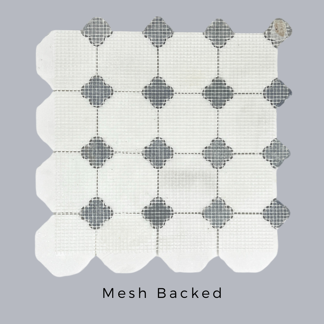 Lavender Marble Mosaic Tile 1 piece