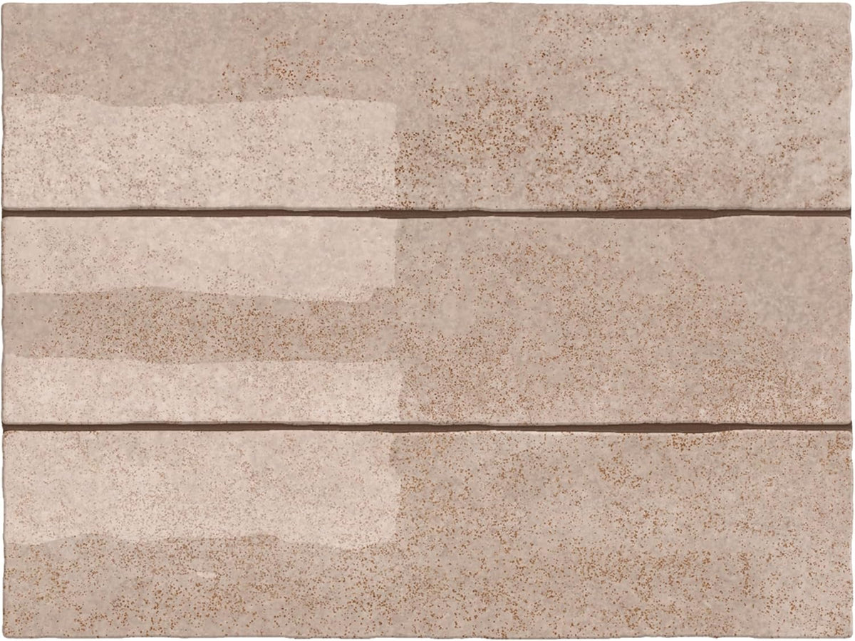 Tenedos 3x12 Glossy Ceramic Wall Tile - Decorative Color Variation – 1 Box (50 Pieces)