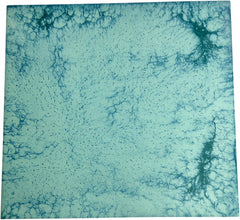 Tenedos HTCPW Aqua Crackle Look 6"x6" Porcelain Tile – Turquoise Textured Artistic Wall & Backsplash Tile for Kitchen Bathroom Shower