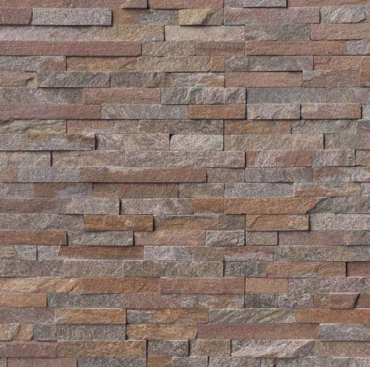 Amber Falls Ledger Panel 6 in. x 24 in. Natural Quartzite Wall Tile (Package of 30 Pieces / 30sqft)