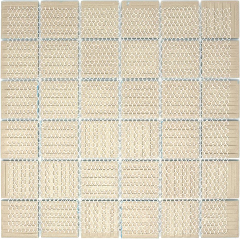 BT-PM22 2" x 2" Square Navy Blue Porcelain (Polish Finish) Floor & Wall Tile & Pool Tile Mosaic Tile 11-3/4 in. x 11-3/4 in. x 6mm (Thickness)
