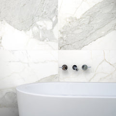 18x36 Calacatta Gold Italian Marble Tile Polished (Glossy)