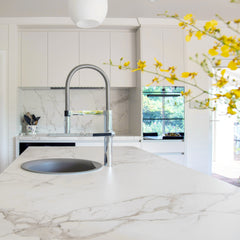 18x36 Calacatta Gold Italian Marble Tile Polished (Glossy)