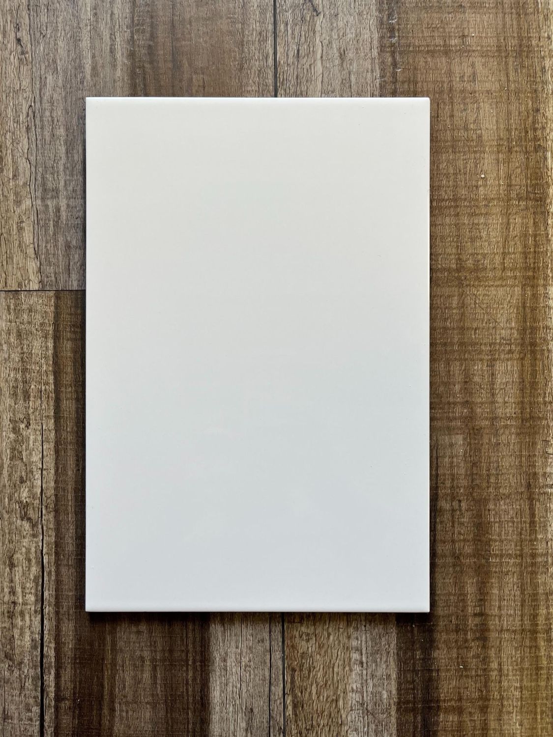 White 8x12 Glossy Ceramic Wall Tile (12 sq. ft. / case - 18 Pieces) for Kitchen backsplash, Bathroom Shower