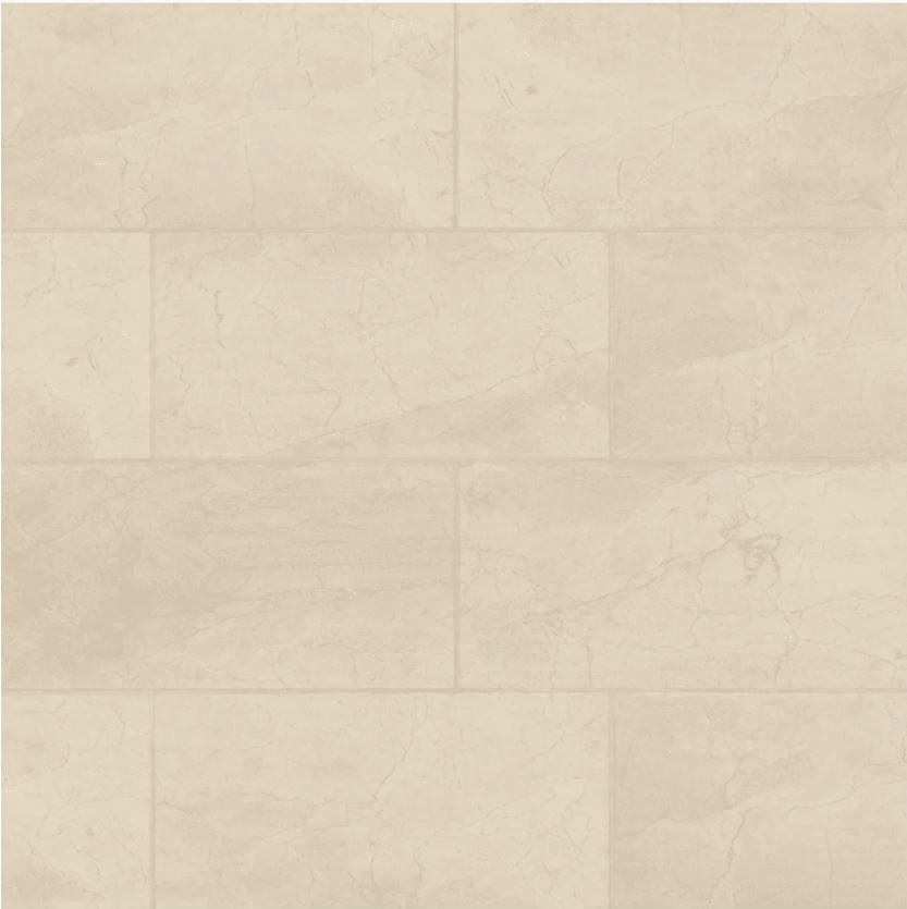 Crema Marfil Premium 12x24 Marble Tile Polished