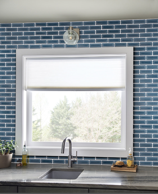 Bay Blue Beveled Subway 12 in. x 12 in. Ceramic Mesh-Mounted Mosaic Wall Tile by MSI (1 sq. ft./Each)