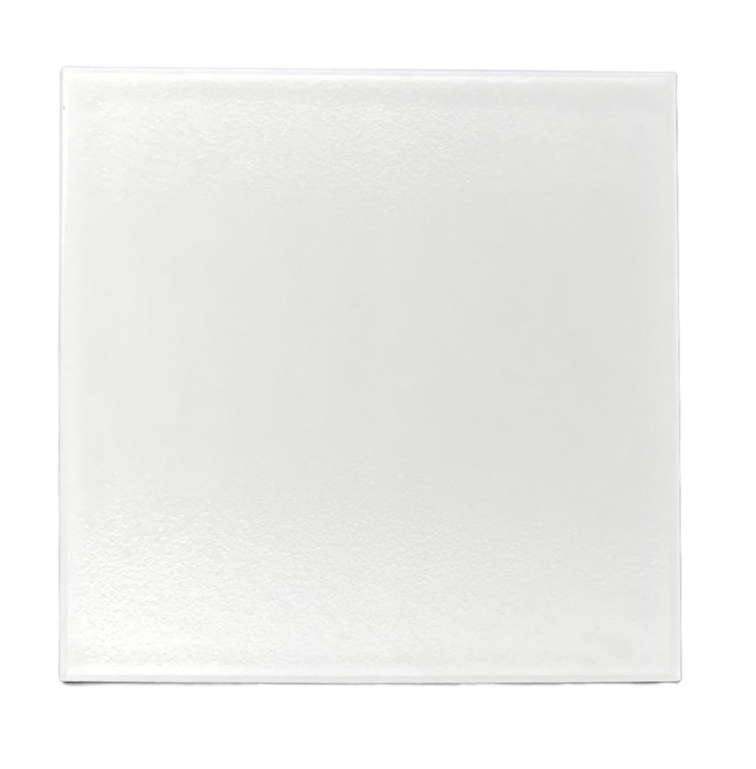 White 8x8 Subway Square Porcelain Floor Wall Tile Backsplash Matte Finish (Box of 12.7 Sqft - 30 Pieces) for Kitchen, Bathroom Shower, Accent Decor, Fireplace