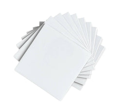 4x4 White Ceramic Tile-Box of 10 pcs