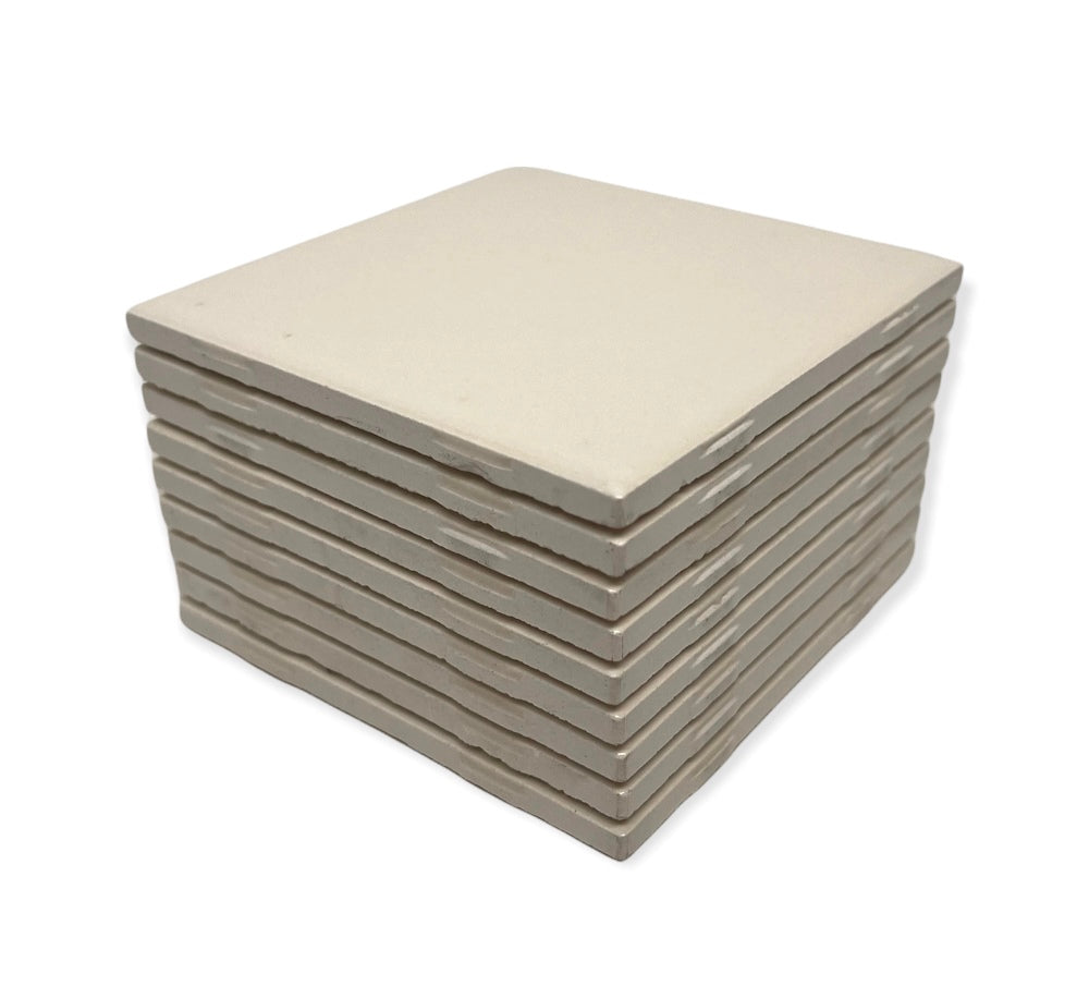 Biscuit Bone 6x6 Ceramic Gloss Wall Tile (10 Sqft)