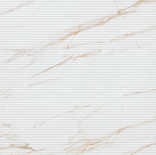 URBANSLAT MARMIRO GOLD  16 in. x 48 in. Matte Ceramic Fluted Wall Tile (15.5 sq. ft./Case)
