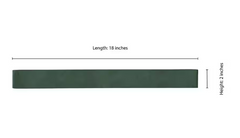 Flamenco Racing Green Brick 2 in. x 18 in. Polished Porcelain Floor and Wall Tile (8 sq. ft./Case)