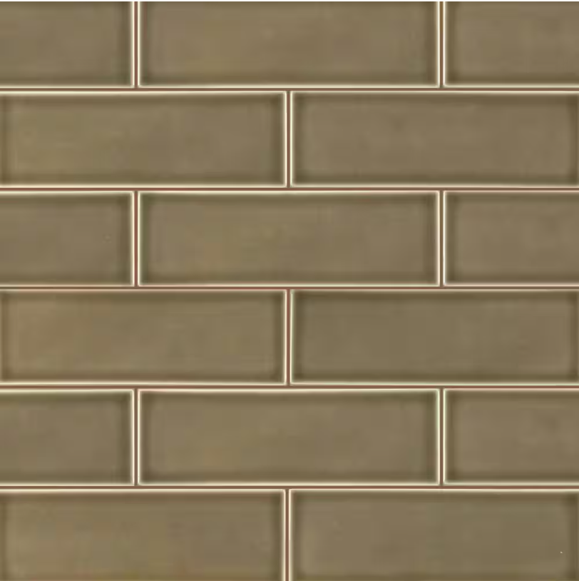 Artisan Taupe 4x12 Glossy Subway Tile for Walls by MSI (5 sq. ft./Case)