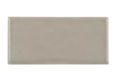 Portico Pearl Subway 3 in. x 6 in. Handcrafted Glossy Ceramic Subway Wall Tile by MSI (1 sq. ft. / case)
